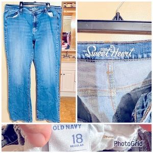 Ladies sweetheart jeans